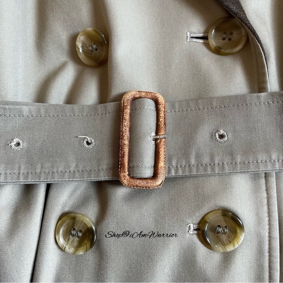 Vintage Burberrys London Long Wool Lined Trench Coat *shop@iAmWarrior - Picture 15 of 16